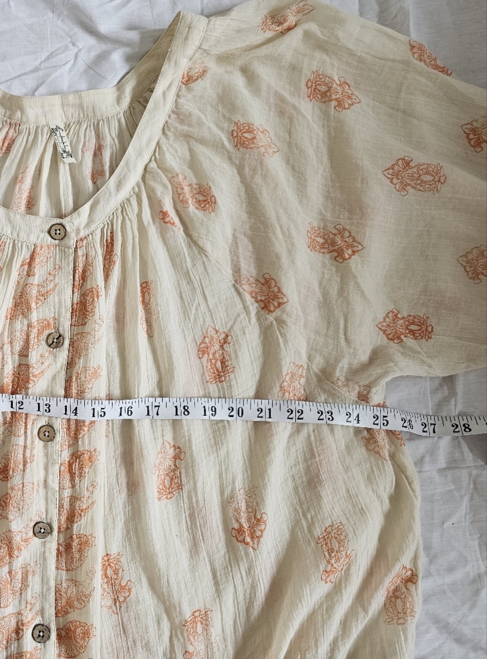 Intimately Free People M So I gathered oversized cotton sleep shirt - Picture 5 of 8